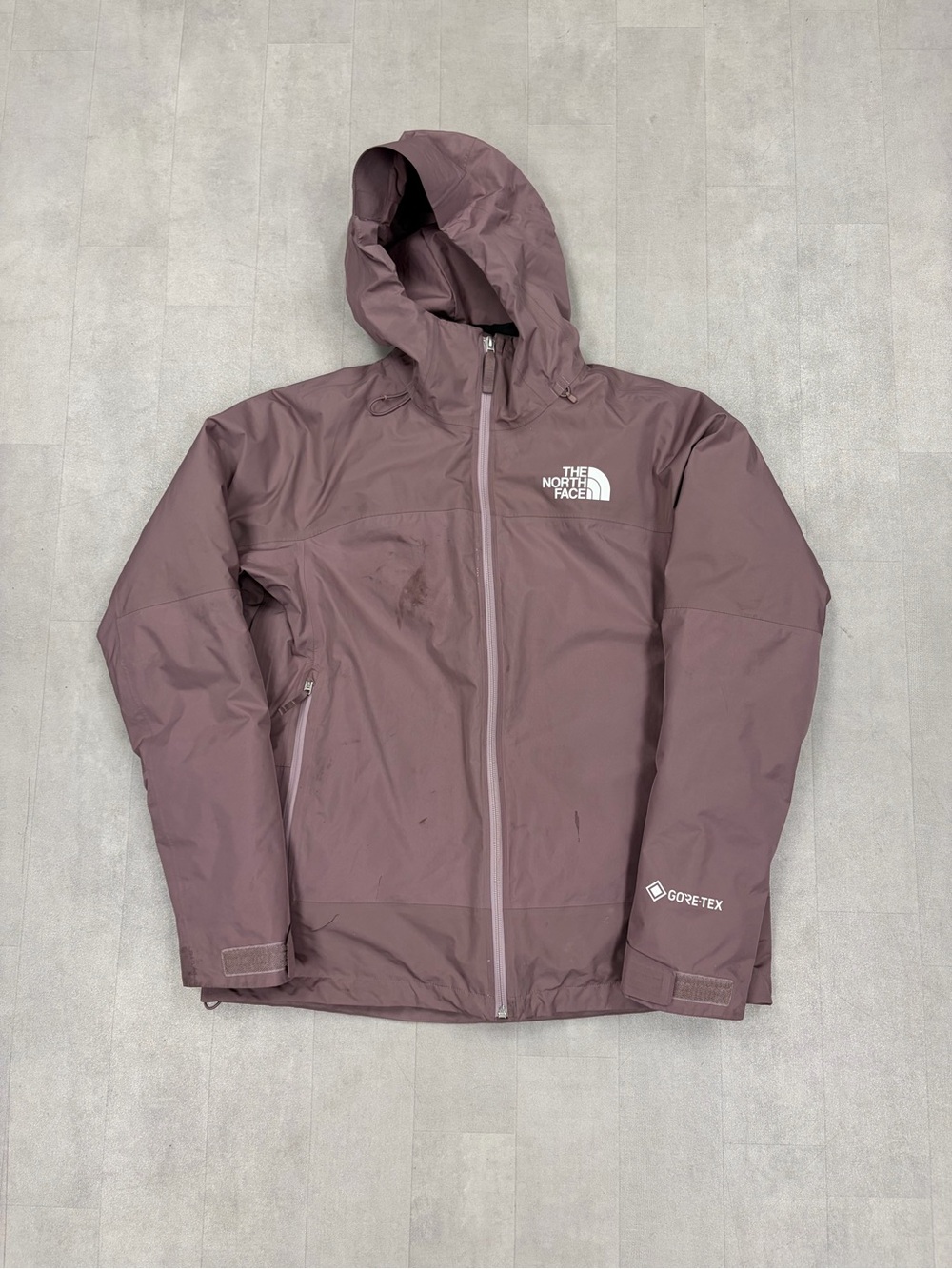 The North Face Women’s Hooded Rain Jacket - Mauve Plum